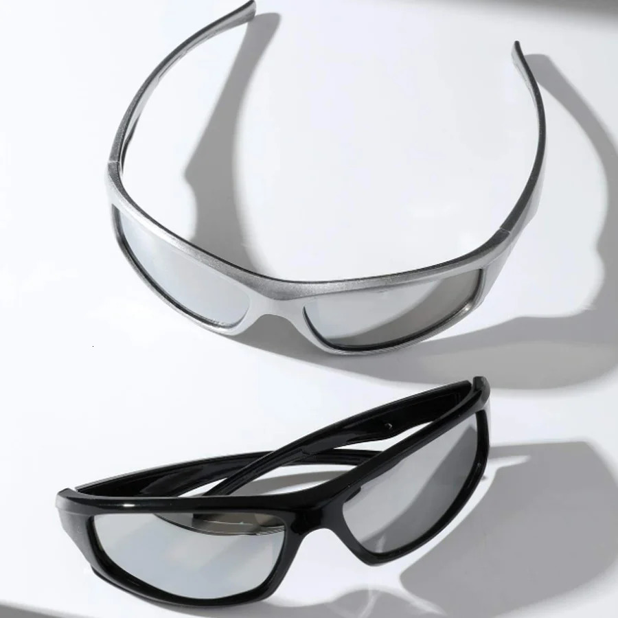 2PCS Square Frame Mens Sunglasses Set Y2K Style Daily Street Summer Party Decoration Womens 250410