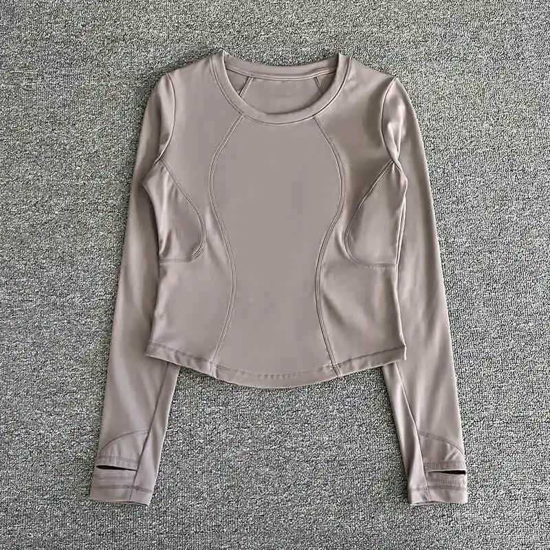 2025 Womens Running and Fitness Top New Tight Sports T-shirtXJ250410