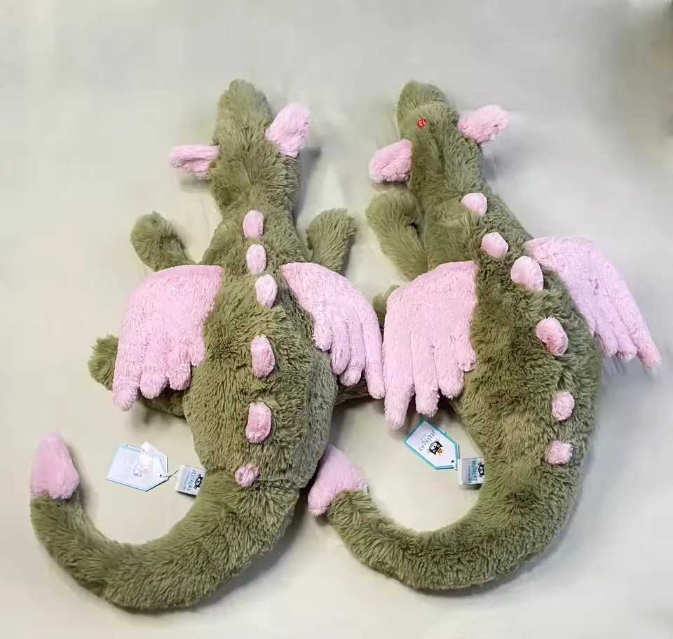 HOT Selling 50cm Gift Matcha Dragon And Purple Dragon Keychain Plush Toy Cute And Soothing Companion Plush Toy Holiday Gifts X251110