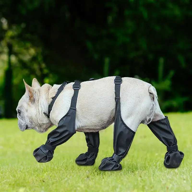 New Arrival Dog Shoes Waterproof Winter Dog Boots Pet Breathable Shoes Outdoor Walking French Bulldog Shoes Pet Paw Protector Z250410