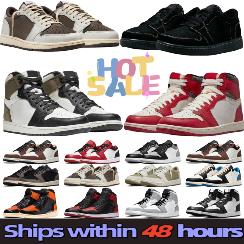 one designer shoes 1 1s mans sneakers panda pink tripie white biack rubber leather classic splicing breathable platform womens trainers outdoor sport shoe 36-46