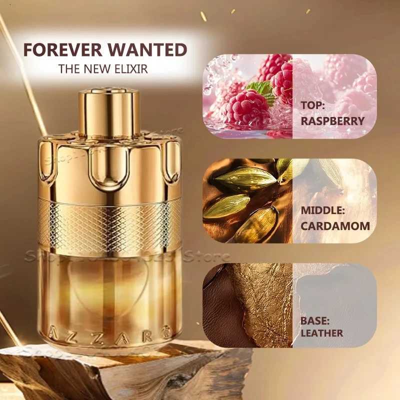 The Most Wanted Eau de Parfum Intense Woody Spicy Cologne for Men with Fougre and Ambery Notes Amber Wood Cardamom X251110