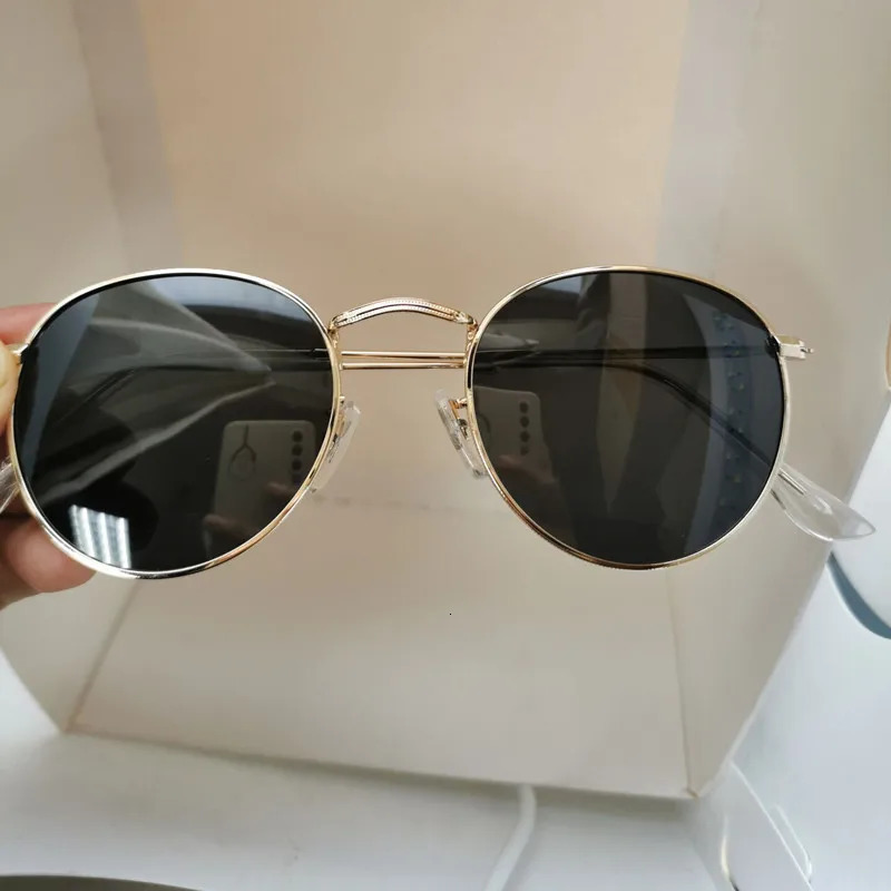 Classic Polarized Sunglasses ner y Round for Men Retro 250410