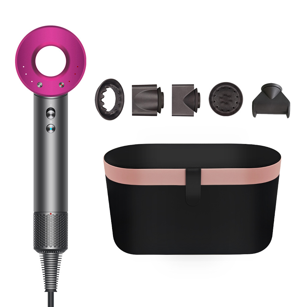 Dryers Anion Salon MuteHairdryer Designer Care Electric Hair Drier Quick-dry Safety Blow Power 1.8M 5-in-1 with gift box free shipping