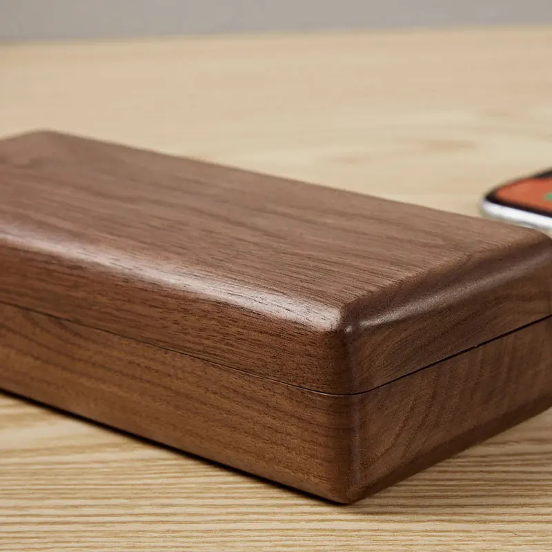 1 piece of wooden sunglasses case glasses case accessories portable high-quality storage glasses frame wooden glasses cover organizer 250409