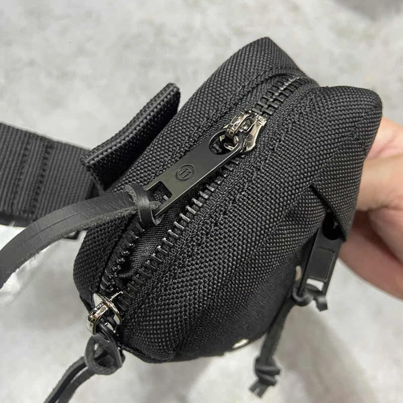 2025 Unique and Trendy Black Nylon Crossbody Bag for Men Women Featuring an Original Stylish Size Pocket 251110