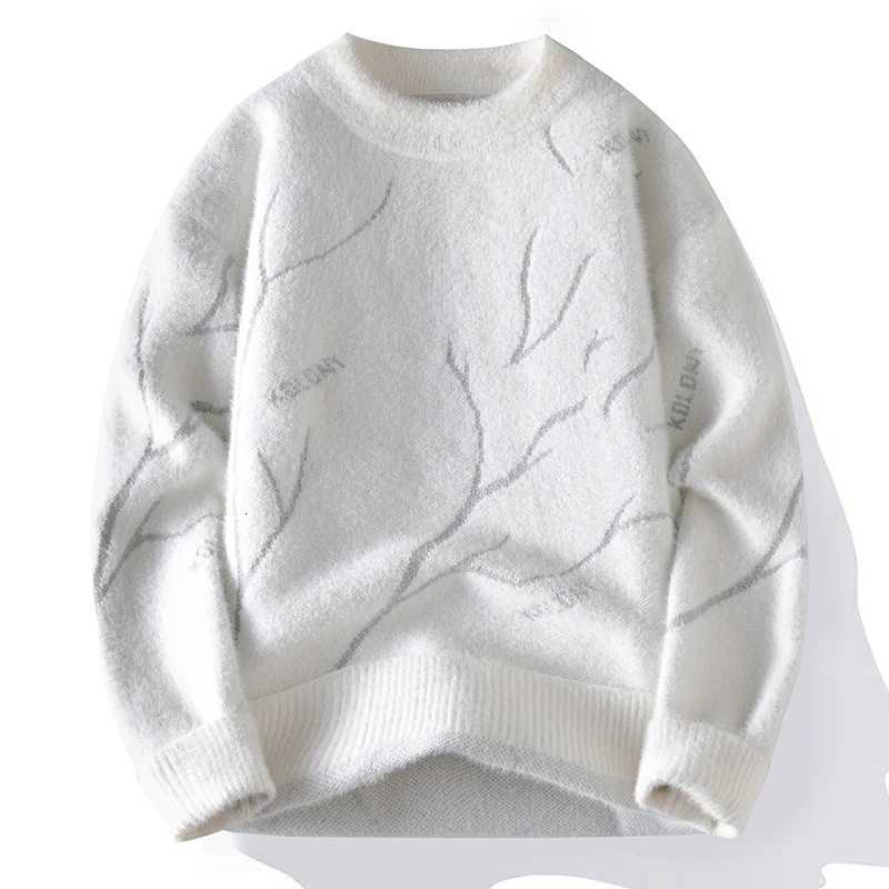 Fashion Mens Branded High-quality Fashionable Sweaters/ Autumn Winter Casual Cashmere Knitted Pullovers/ Warm Round Neck Base Shirts Y251110