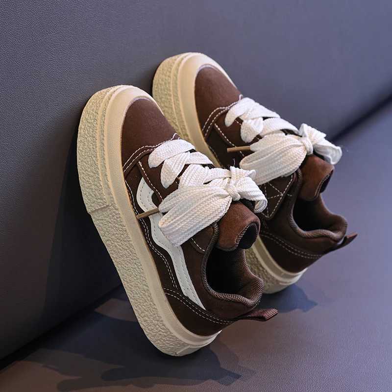 Kids Sneakers Fashion Round Toe Comfortable Fashion Non-slip Sports Shoes for Toddlers Children Soft Soled Casual Versatile Shoe W251110