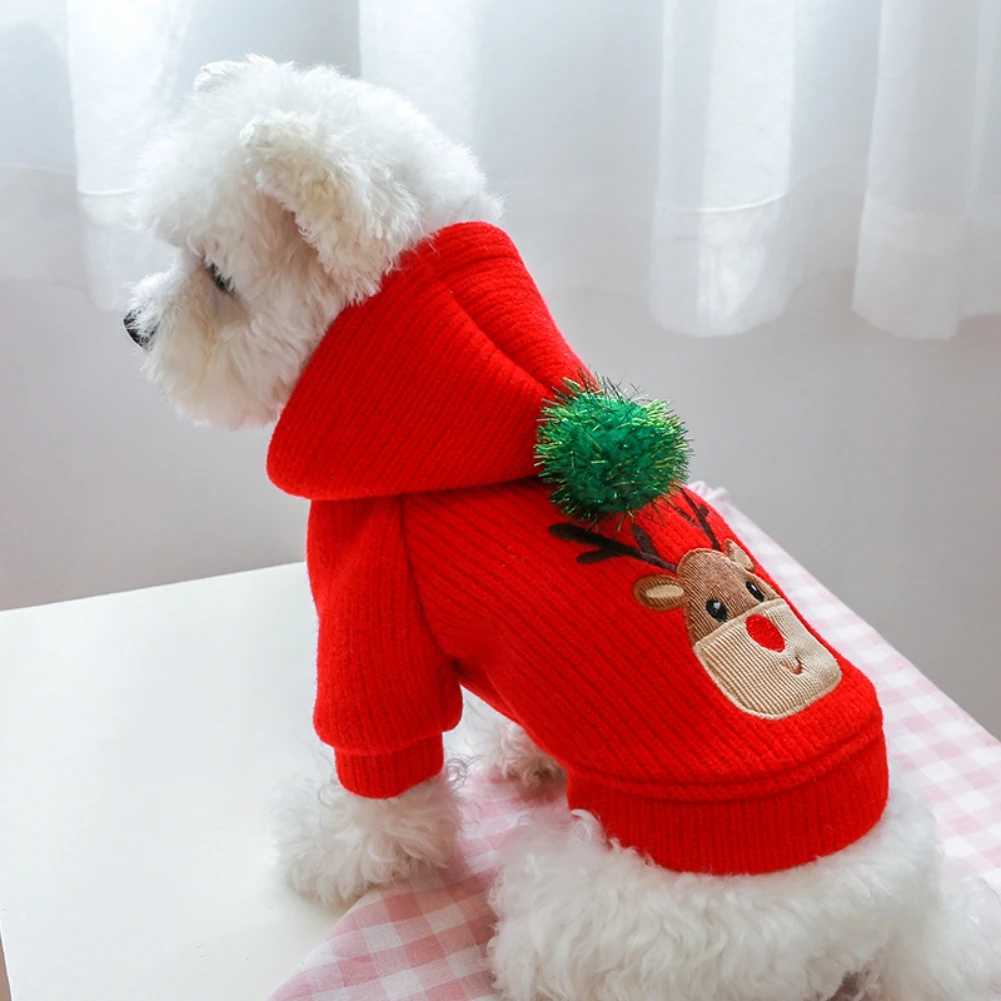 Christmas Pet Dog Skirt Dress Pet Hoodies Sleeveless Solid Color Fashion Red Pet Skirt Dog Breathable Clothes Pet Supplies J251110