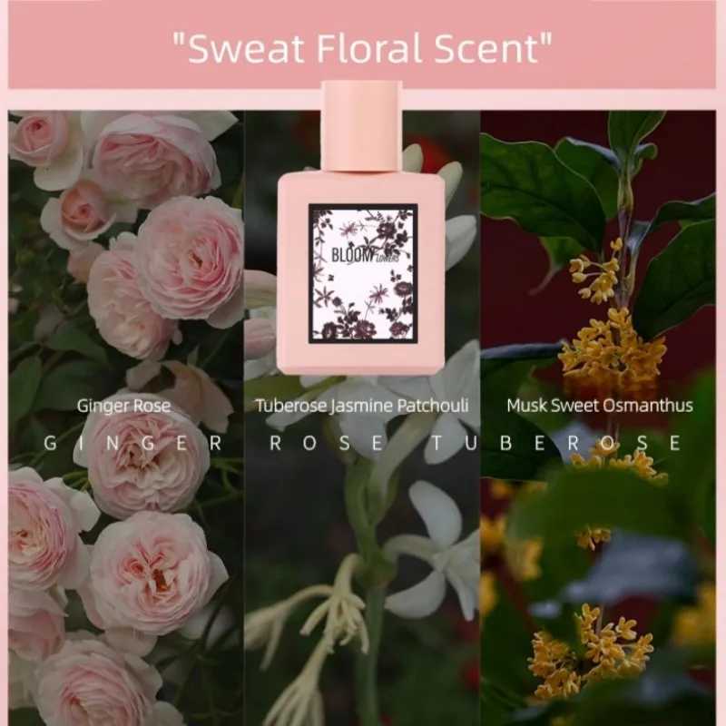 Brand Woman Perfume Bloom Flowers Ladies Sweet Perfume Gift Set Fresh Fruity Floral Long Lasting Eau De Toilette Body Spray X251110