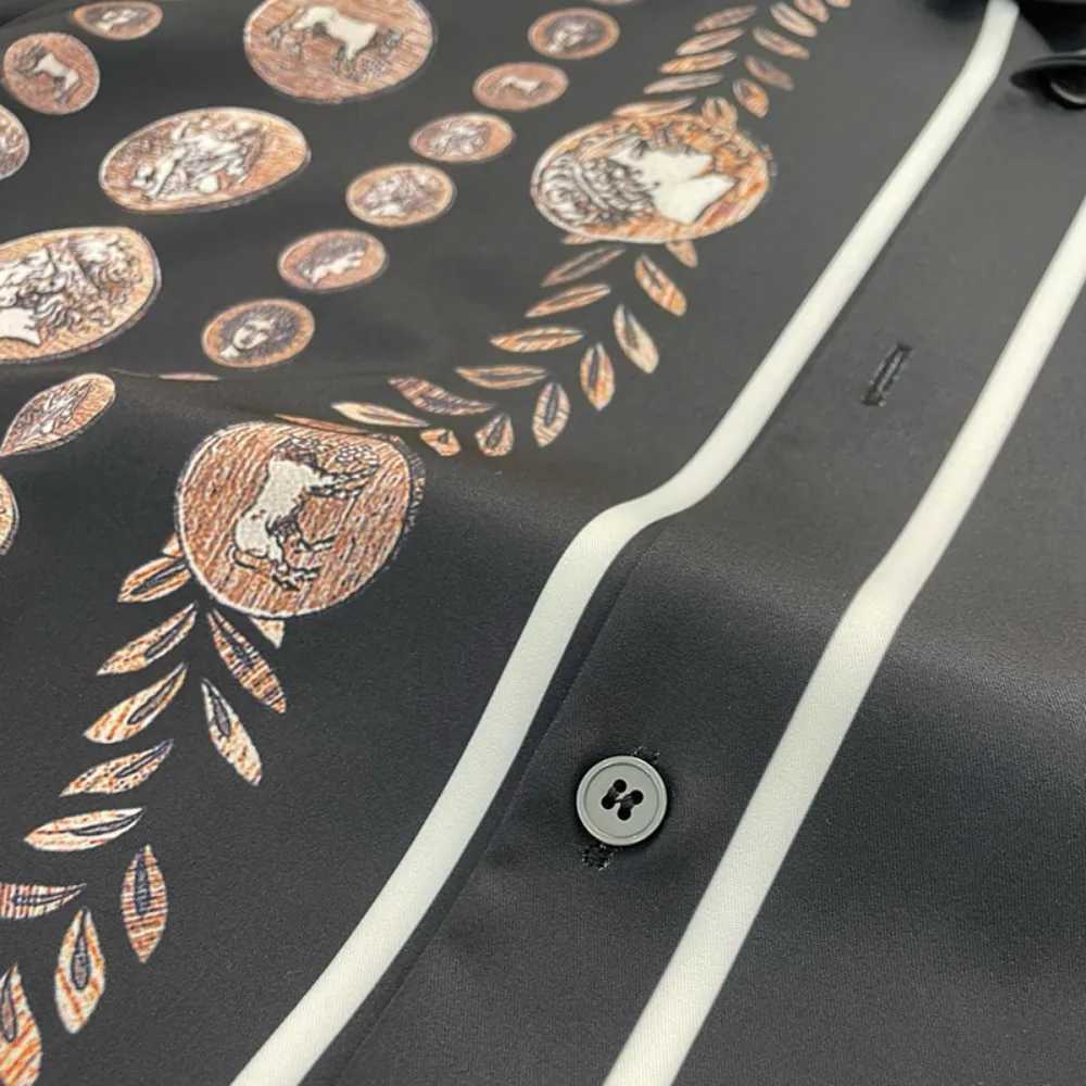 2024 Spring/Summer New Youth Popular Travel Digital Printing Mens Short sleeved Shirt X250410