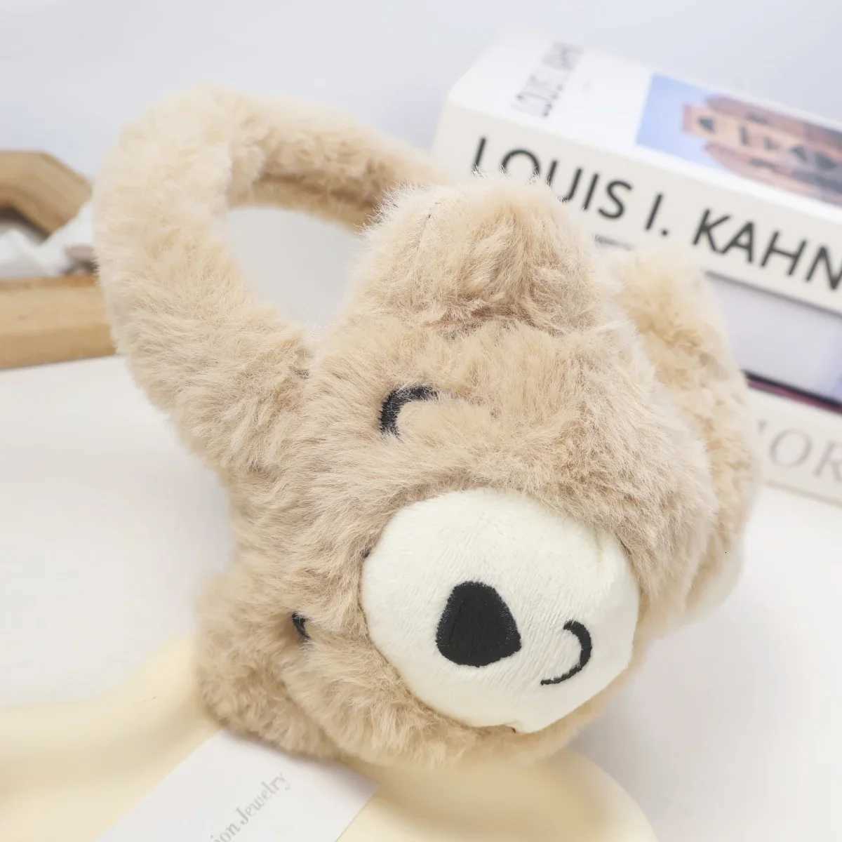 Kids Ear Muffs Winter Fuzzy Cozy Warm Earmuffs for Girls Boys Cold Weather Ear Warmer W251110