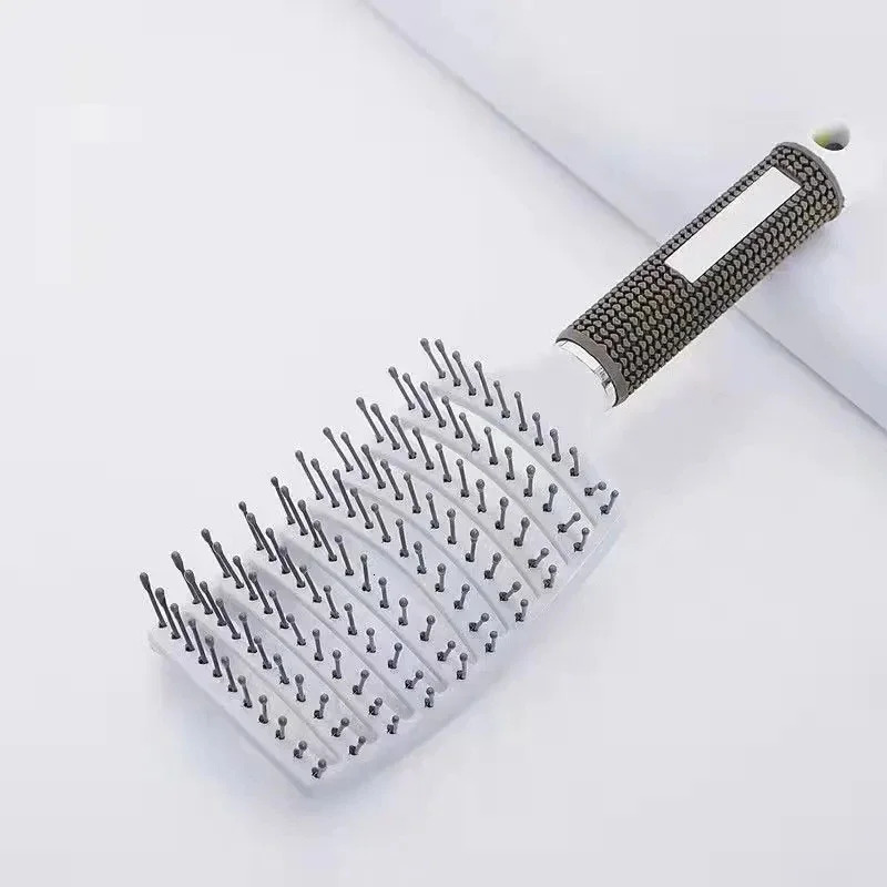 Curved Vented Professional Detangling Comb Portable Home Massage Hair Brush Styling Tools Fast Drying Barber Hairdressing Salon 251107