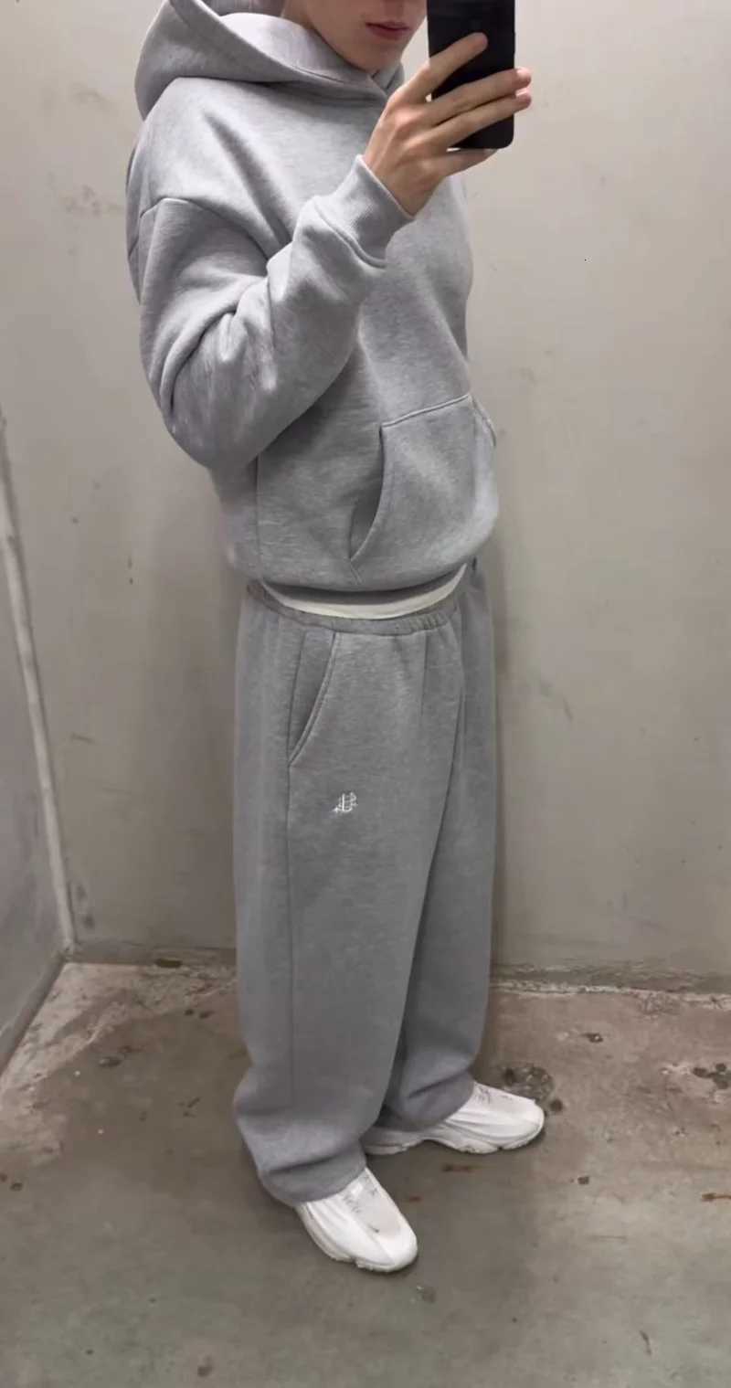 Y2k Men Set Fashion Street Harajuku Sportswear Retro Money Pattern Design New Set Trendy Hip Hop Casual Sports Pants Clothing W251110