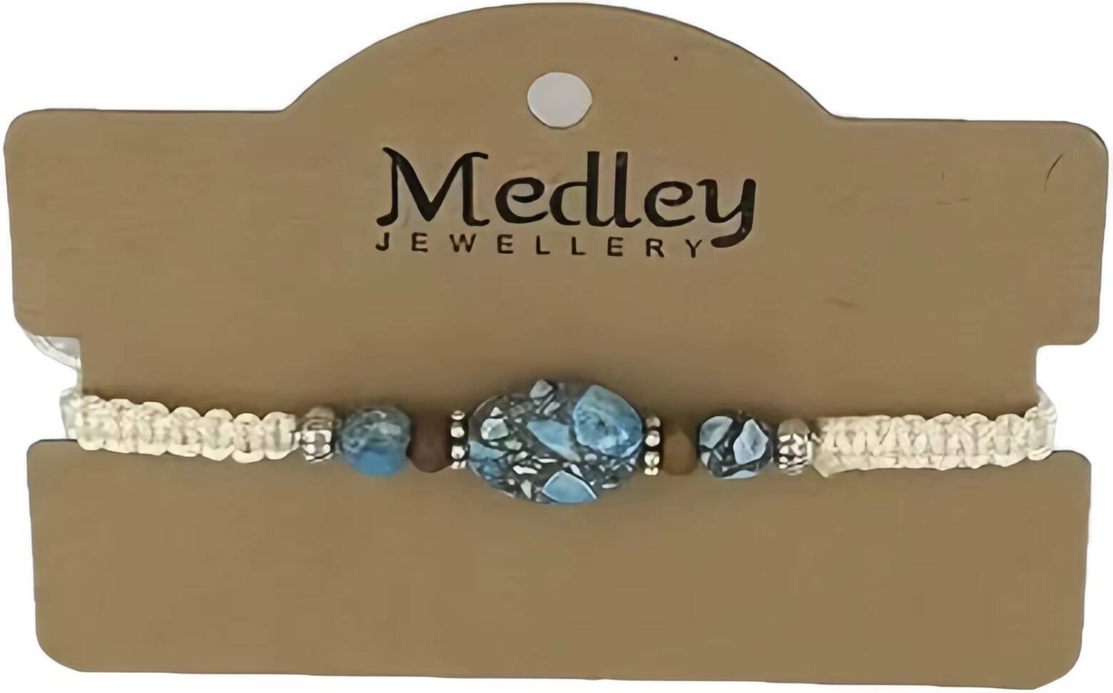 2025 Hot Selling Charming Hand Braided Adjustable White Rope Multi Colorful Natural Ore Bracelet Anklet Dual Use for Women