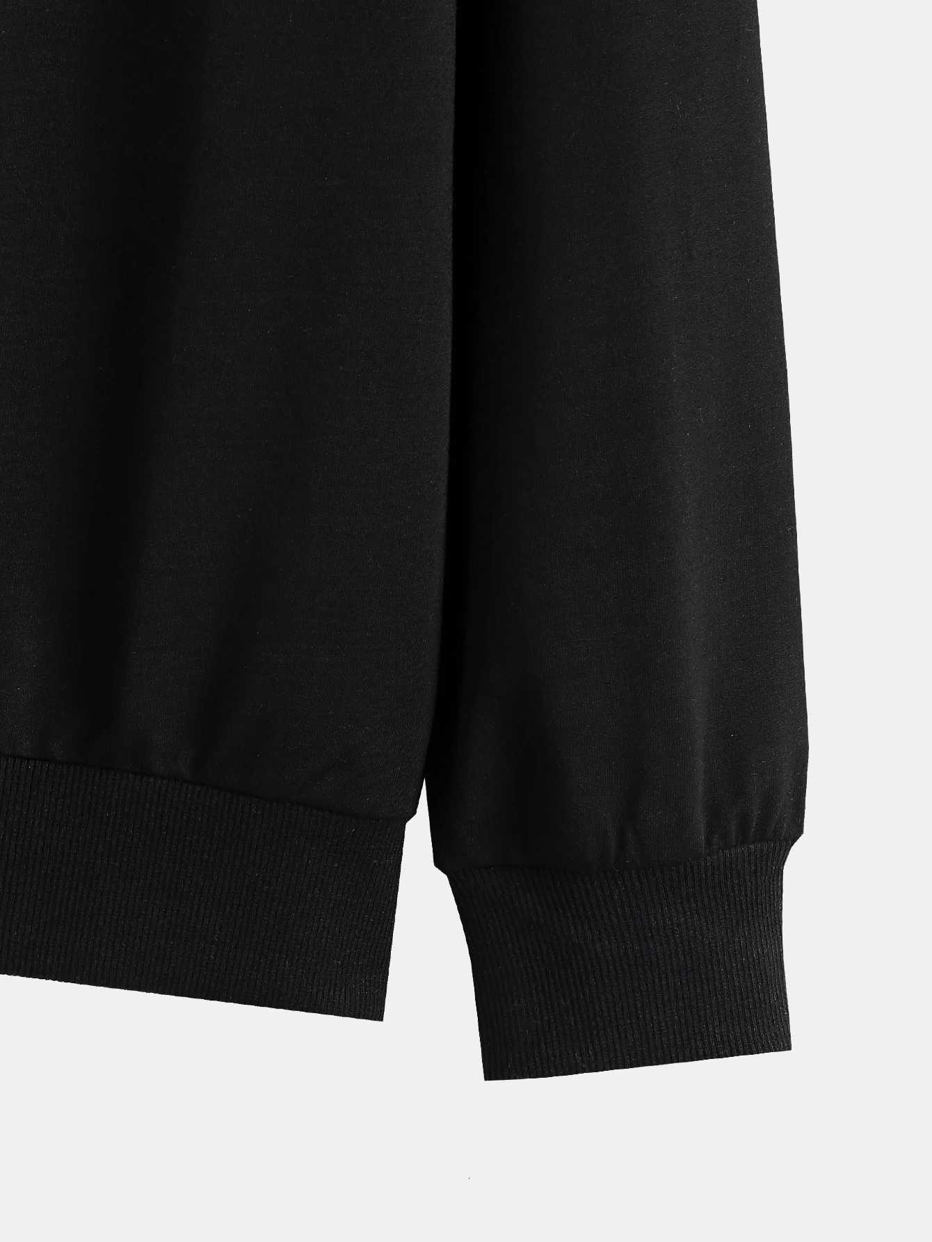 Mens Autumn and Winter Set With Future Print Casual Long Sleeve Pants Two-pieces Suit Comfortable Sportswear Suit Crew Neck W251110