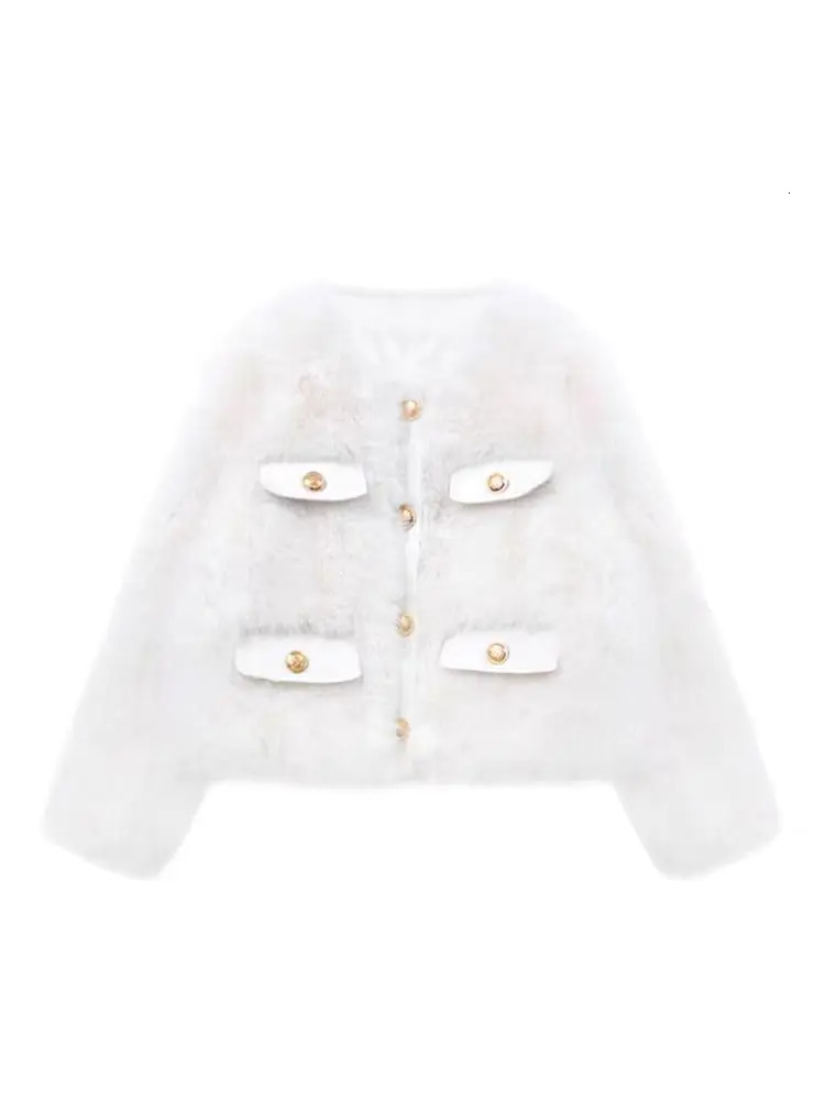 Lamb Fur Jaet Womens Autumn Winter Thiened Leather And Inteated Simulation Coat y Sense Small Fraance S 251110