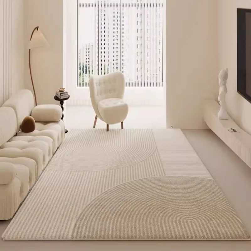 VIKAMA Japanese Style Living Room Carpet Log Cream Style Light Luxury Deluxe Sofa Tea Table Blanket Bedroom Study Floor Mat Y251110