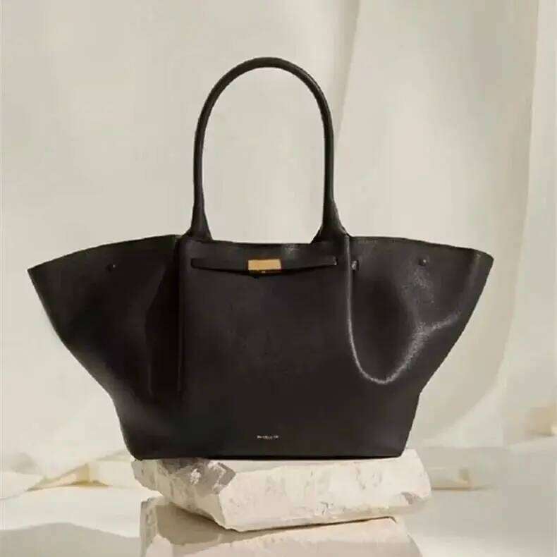 Wing-shaped Handbag Dumpling-shaped Large Capacity Tote Crossbody Commuter Versatile Everyday Bag Soft