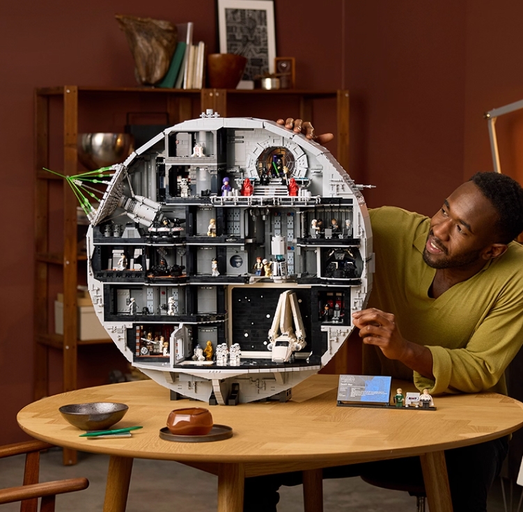 high quality Compatible building block 75419 star set Planet Series New Death Star Assembly Building Block Model Collector's Edition Toy