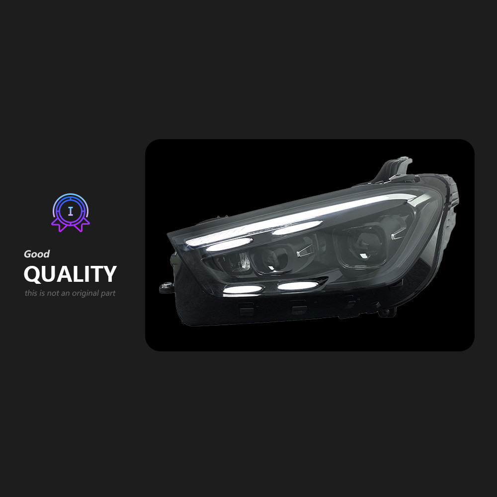 Headlights for Benz GLE W167 LED Headlight 20 20-2024 W167 DRL Street Light High Beam Signal Running Lamp