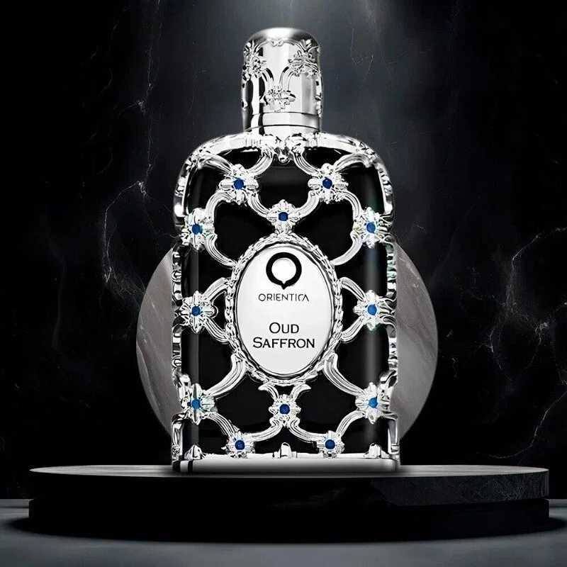 ORIENTICA Luxury Collection Oud Saffron Eau de Parfum Spray Arab Perfumes Lasting Woody Spicy Pheromone Perfume Cologne X251110