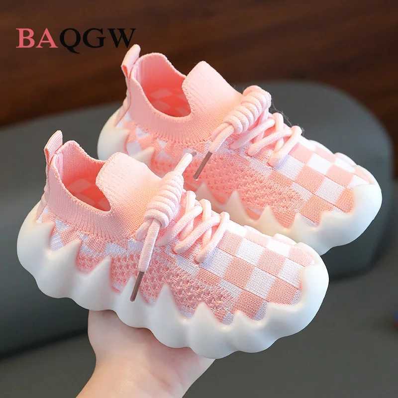 Luxury Boys Sneakers Children Casual Shoes 2024 Fashion Kids Mesh Girls Sport Running Shoes Toddler Baby Loafers W251110