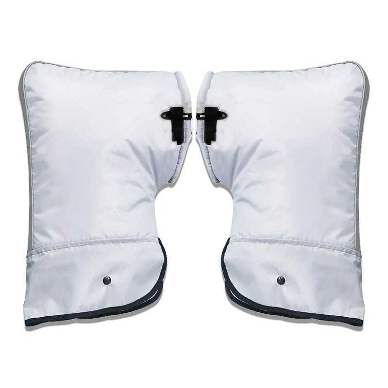 Motorcycle Handlebar Cover Winter Waterproof Windproof Warm Gloves Plush and Thickened Hand Protection Cotton Handlebar Cover S25118