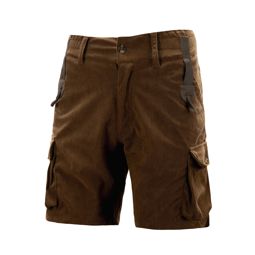 European size summer workwear shorts for men casual pants with multiple pockets loose and versatile five inch shorts American high street