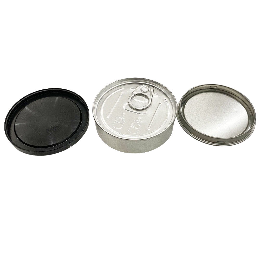 4 Type Empty Dry herb Tin cans 3.5G 5G 7G 14G Tin Cans Herb Storage Cans Pre-Sealed Sealing Lid Cover Pressitin Self-seal Metal Packaging Jar