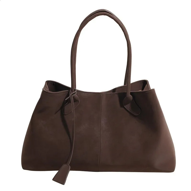 suede color united high quality fashion versatile handbag 2025 product for women large capacity shoulder bag 251106