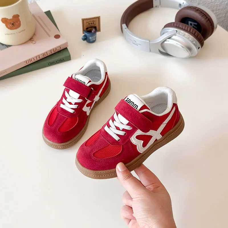 Kids Patchwork Shoes Child Girl Hook Loop Sneakers boy Casual Shoe 2025 autumn Childrens Fashion Walk Run Trainers 27-36T251110