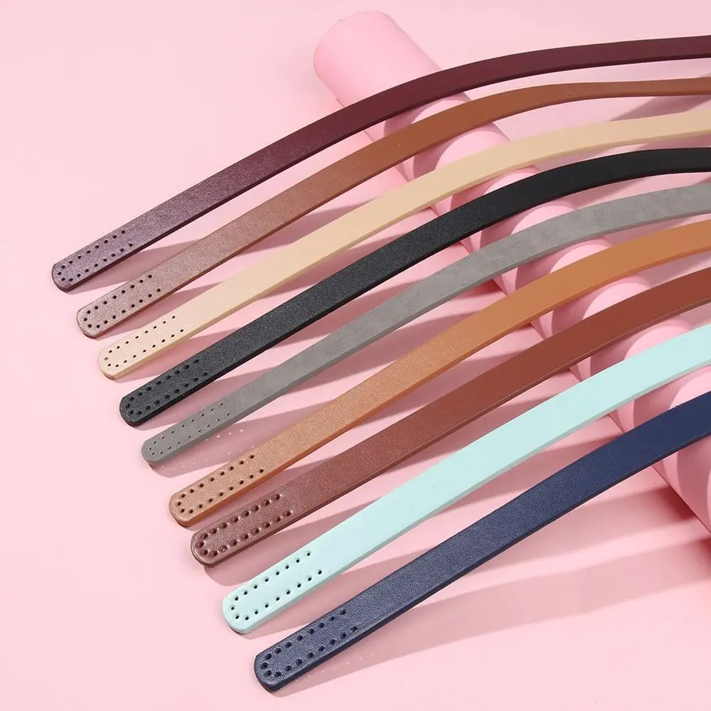 2Pcs PU Leather Shoulder Bag Strap Women Bag Handles DIY Replacement Handle for Handbag Belt Bag Accessory Handmade 60cm 251110