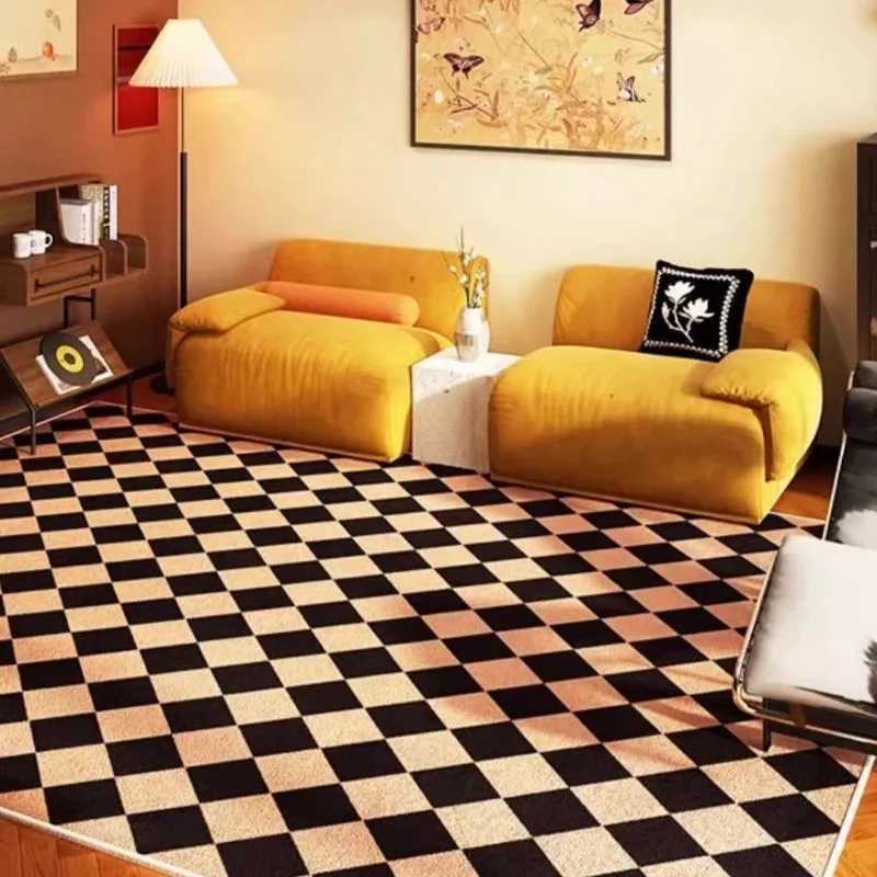 Large Geometric Carpets for Living Room Decoration Sofa Large Area Home Rugs for Bedroom Soft Non-slip Mat for Children Y251110
