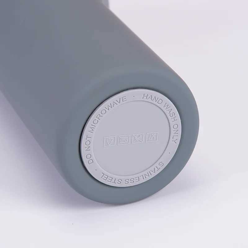 Fashionable cup Insated Water Bottle 500ml Cust Text/ - 304 Steel 24H Cold Off Gym Essentials Y251110