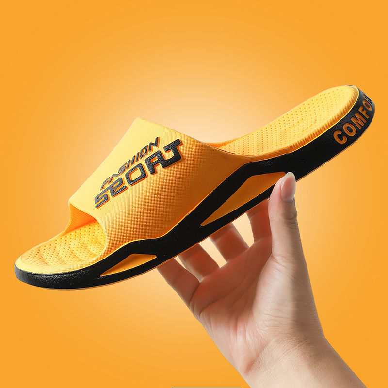 Fashion Street Outdoor Sports Basketball Style Soft Thick House Slippers Unisex Couple Slippers