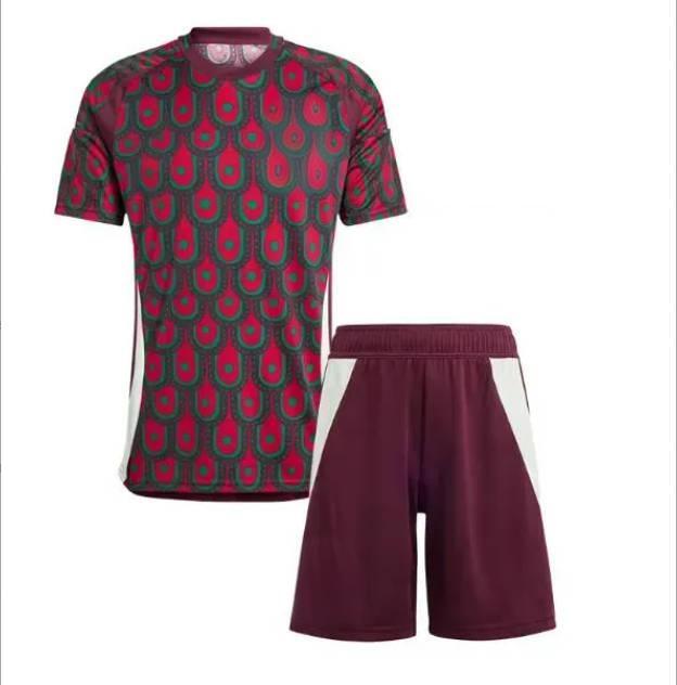 2025 new jerseys copa Mexico Retro Kit football shirt red white soccer shirts CHICHARITO LOZANO Gold Men and kids sets uniform Free shipping Comfortab