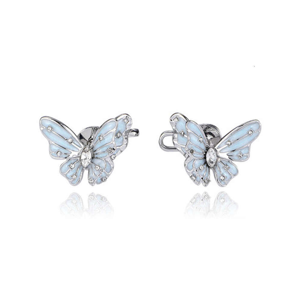 DHcollections Blue Butterfly Zircon for Women, Elegant and Versatile, Exquisite Tightening Tool, Waist Size Adjustment Buckle Wholesale