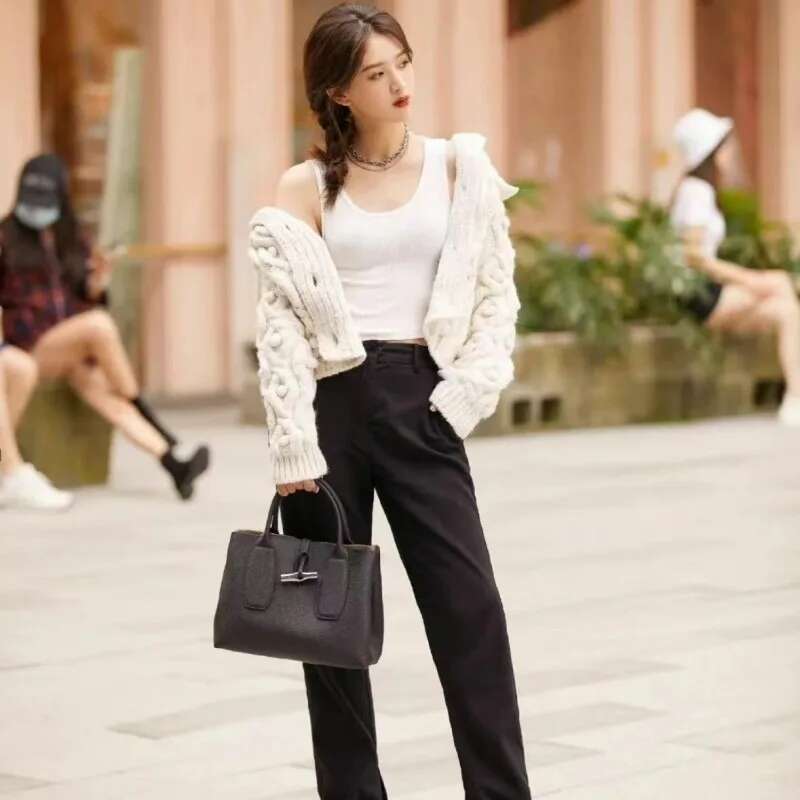 Shoulder Bag New Bamboo Handbag Designer Tote Ladies Exquisite Crossbody Multi Purpose Armpit Bags