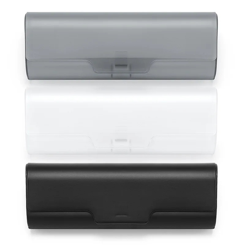 Simple Presbyonic glasses case large capacity accessories portable frosted material 250410