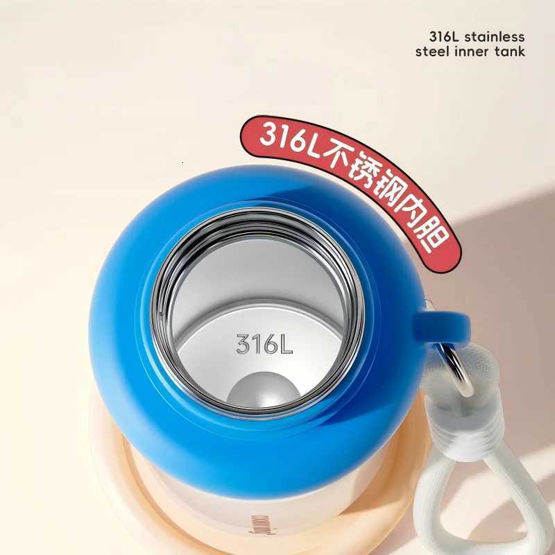 Fashionable cup Kids Insated Cup for Girls New Straw Water Bottle School Cter Thermos for Students Y251110