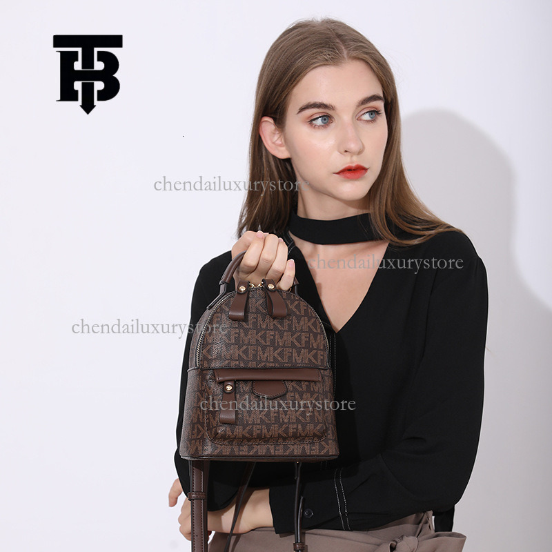 TB BHULAMTE Womens Backpack - Large Capacity Travel Shopping Bag with Letter Print for Students and Leisure Z260202