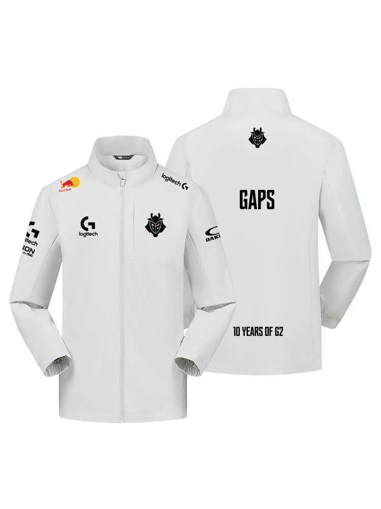 S15 Finals Game G2 Team CAPS Same Style Team Uniform Jacket Casual Coat Men Autumn Winter W251110