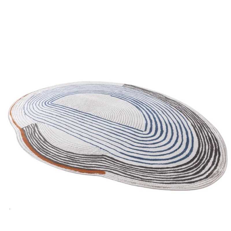 Irregular Line Minimst Luxury Living Room Carpet Bedroom Rug Comfortable Soft Plush Carpets Balcony Home Decor Floor Mat Y251110
