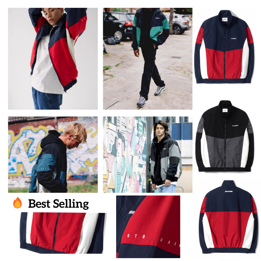 Designer Men's Jackets Ahn Suho Weak Hero Class Jacket Qt8 Garments Men Women Sport Track High Quality Luxury Zipper Coat Loose Outerwear Tops Sp