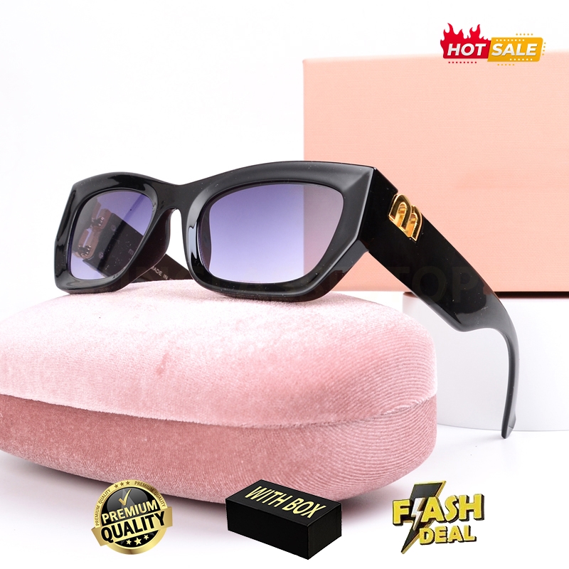 Designer Sunglasses For Women Sunglasses Mens Femme Lunettes de soleil Designer Cat Eye Sunglasses With Box