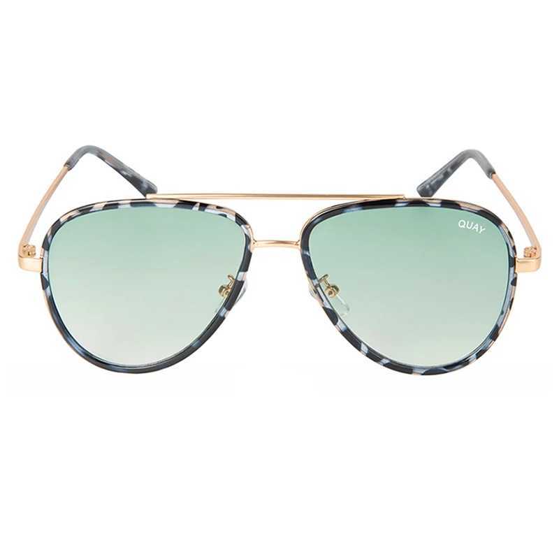 Quay Sunglasses for Women All In Brand Designer Mirror Pilot Sunglasses Women UV400 Fashion Ladies Eyewear Female Oculos Z250411
