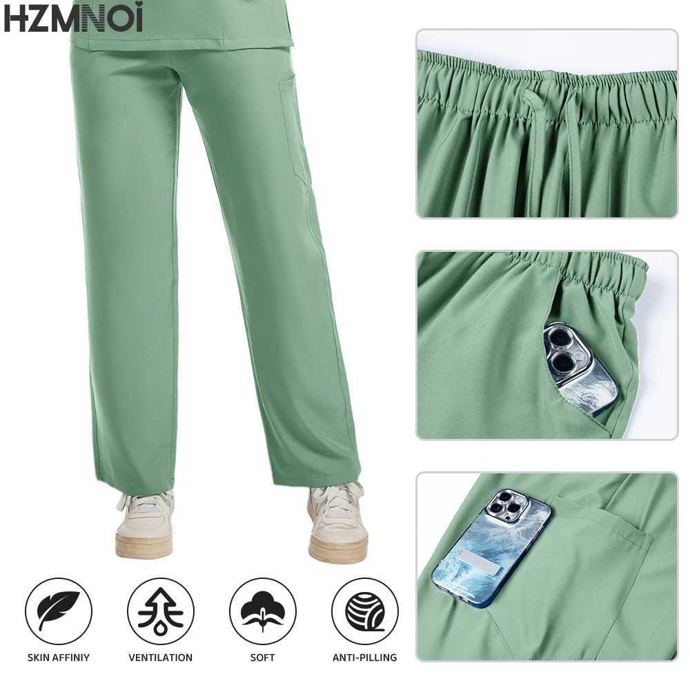 Multicolor Unisex Short Slved Pharmacy Nurse Uniform Hospital Doctor Workwear Oral Dental Surgery Uniforms Medical Scrubs Sets X2504103