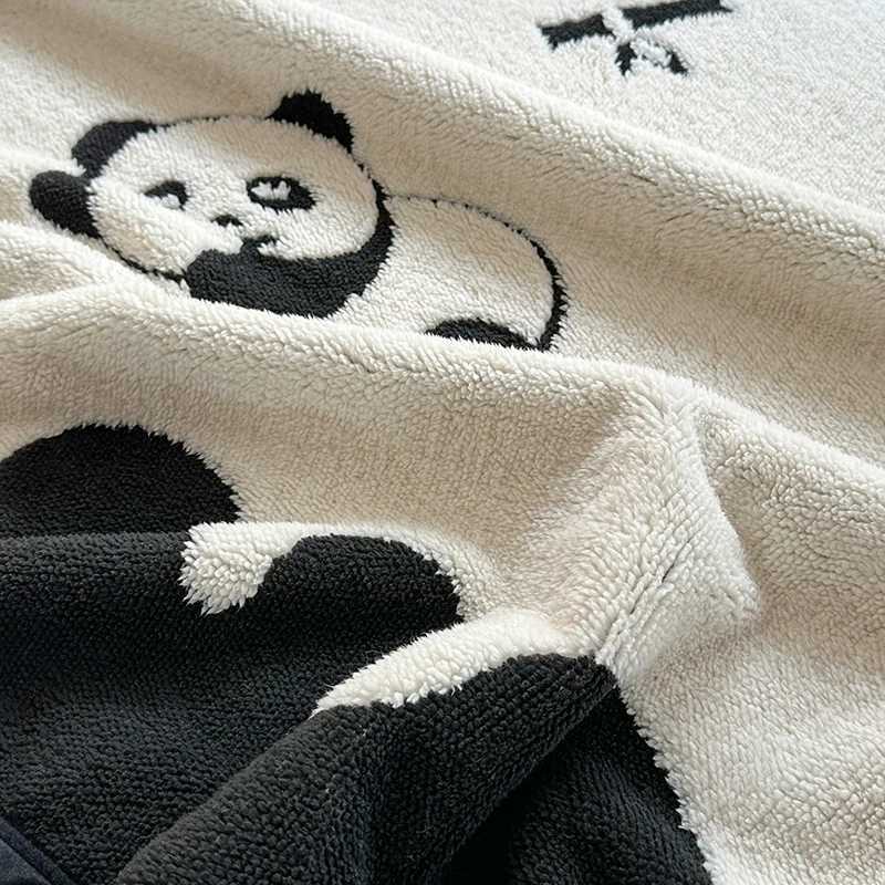 Bonenjoy 1pc Soft Blanket Winter Warm Bedsheet Cartoon Style Sofa Towel Travel Shawl Knee Blankets No case C251111