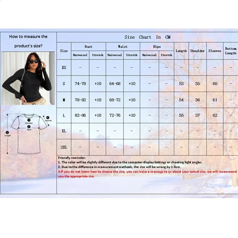 Womens clothing long sleeved slim fit Tshirt top womens Oneck knitted close fitting street wear 2024 item 2408 250411Z